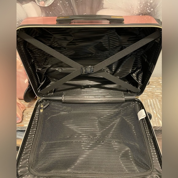 NEW Victoria's Secret SUNSET OMBRE Hardside SUITCASE BUNDLE - Picture 10 of 16